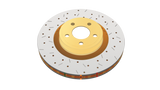 DBA 04-12 Subaru STi/2017 BRZ w/Perf. Pkg. 10 Stud Hole Front Drilled & Slotted 4000 Series Rotor