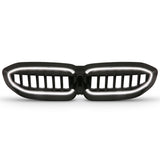 ANZO 19-22 BMW 3 Series Black Housing Full LED Front Grille w/ Initiation & Running Light