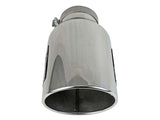 aFe Power Universal 5in Inlet 8in Outlet MACH Force-XP Clamp-On Exhaust Tip - Polished