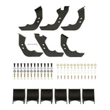Westin 2025 Toyota 4Runner PRO TRAXX 5 Oval Nerf Step Bars - Semi-Gloss Black