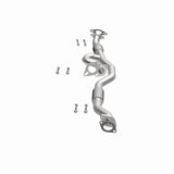 BRE Exhaust 05-10 Sportage Tucson 2.7L Front Pipe Kit
