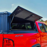 Westin 15-22 Chevrolet Colorado CC 5ft Bed EXP Truck Cap - Black (Box 2 ONLY)