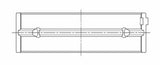 ACL BMW M40B16/18 (1.6L / 1.8L / 1.9L) Standard Main Bearing Set