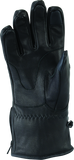 Kuryakyn Leather By River Road Taos Cold Weather Gloves Black Womens - Small