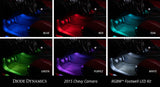 Diode Dynamics RGBW Footwell Strip Kit 4pc Multicolor
