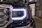 Diode Dynamics GMC Sierra LED Halos Switchback 16-18 Sierra 1500
