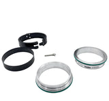 Granatelli 4.0in Dual Seal Double O-Ring Clamp Assembly
