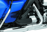 Kuryakyn Adjustable Passenger Pegs With ISO Small Pegs 10 and Up Black