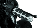Kuryakyn ISO Grips Without Throttle Boss Throttle-By-Wire Chrome