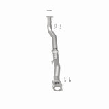 BRE Exhaust 01-02 Sierra 2500 HD Silverado 2500 HD 6L Front Pipe Kit