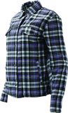 Kuryakyn Leather By River Road Cameo Flannel Moto Shirt Womens - Small
