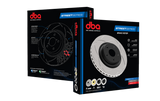 DBA 03-09 Toyota 4Runner Rear Slotted Street Series Rotor