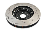 DBA 04-07 STi/2017 BRZ w/Perf. Pkg. 10 Hole Front Slotted 5000 Series 2/PC Rotor Assembled w/Blk Hat