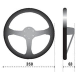 Sparco Steering Wheel L777 Leather Black