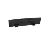 BLOX Racing 290mm Convex Mirror Black Frame No Tint