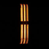 AlphaRex 24-25 Toyota Tacoma NOVA-Series LED Prismatic Tail Lights - Black