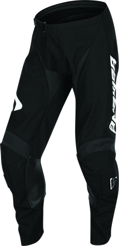 Answer Arkon Bold Pant Black/White Youth Size - 16