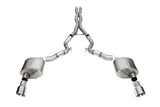 Corsa 24+ Ford Mustang GT Conv. Xtreme CatBack Ex. Sys. 3.0in Dual Rear Exit w/4.5in Pro Series Tip
