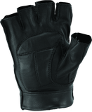 Kuryakyn Leather By River Road Tucson Shorty Gloves Black - Small