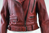 River Road Arabian Spice Leather Jacket Black Womens - Small
