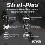 KYB 09-11 Nissan Frontier PRO-4X RWD / 13-19 Frontier Desert Runner RWD Strut-Plus Assembly - Front