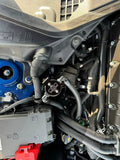 J&L 24-25 Ford Mustang GT w/ Whipple Supercharger Oil Separator 3.0 PCV Side - Black Anodized
