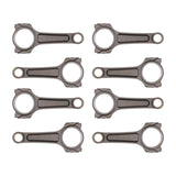 Manley SBC RHS Tall Deck 6.300in Pro Series I Beam Conn Rod 0.927in Pin Dia 7/16in ARP - Set of 8