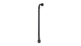 Vibrant -6 AN PTFE Hose Assy Female fittings Straight/90  (24in long)