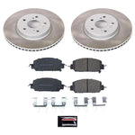 Power Stop 17-23 Honda CR-V Front Semi-Coated Rotor Kit