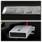 Spyder Apex 05-08 Nissan Frontier High-Power LED Module Headlights - Black (PRO-YD-NF05AP-SEQGR-BK)