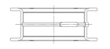 ACL Ford 4 2300cc OHV Twin Cam (Dual Spark Plug) Standard High Performance Main Bearing Set
