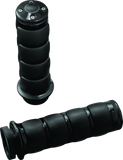 Kuryakyn ISO Grips Without Throttle Boss Throttle-By -Wire Black