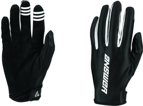 Answer Ascent Glove Black/White Youth - XS