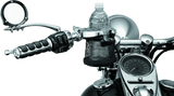 Kuryakyn Drink Holder with Mesh Basket 1 inch Clamp Chrome