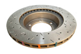 DBA 7/96+Toyota Landcruiser 90 Series Front Drilled & Slotted 4000 Series Rotor