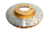 DBA 95-99 BMW M3 E36 Front Drilled & Slotted 4000 Series Rotor
