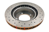 DBA 07+ Toyota Landcruiser 200 Series Front Drilled and Slotted 4000 Series Rotor