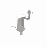 BRE Exhaust 02-05 Forester 2.5L Muffler Kit