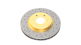 DBA 97-04 Corvette C5/C6 Rear Drilled & Slotted Street Series Rotor