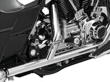 Kuryakyn 2in Adjustable Lockable Offsets With Male Mount Adapter Chrome