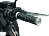 Kuryakyn Dillinger Grips Throttle-By-Wire Silver