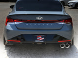 aFe Takeda Axle-Back Exhaust System Hyundai Elantra N Line 21-25 L4-1.6L- Polished Tip