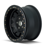 Dirty Life 9302 Roadkill 17x9/8x170 BP/-14mm Offset/130.8mm Hub Matte Black Wheel - Beadlock