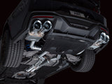 AWE 2024 Ford Mustang Dark Horse S650 RWD SwitchPath Catback Exhaust w/ Quad Chrome Silver Tips
