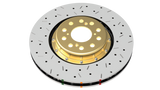 DBA 97-12 Chevrolet Corvette 5000 Series Slotted Front Rotor (Black Hat)