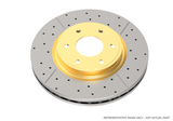 DBA 97-04 Corvette C5/C6 Front Drilled & Slotted Street Series Rotor