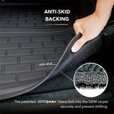 3D MAXpider 10-24 Toyota 4Runner 5-Seat Kagu Black Behind 2nd Row Cargo Liner
