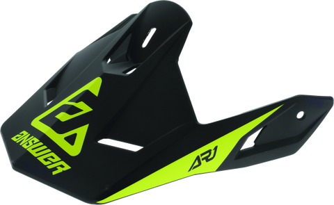 Answer AR1 Bold Visor Hyper Acid/Black - Youth