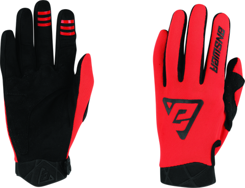 Answer Peak Glove Red/Black - XL