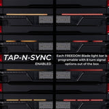 Putco 2021+ Ford F150 w/Factory LED Taillamps & OBS 60in Freedom Blade LED Tailgate Light Bar